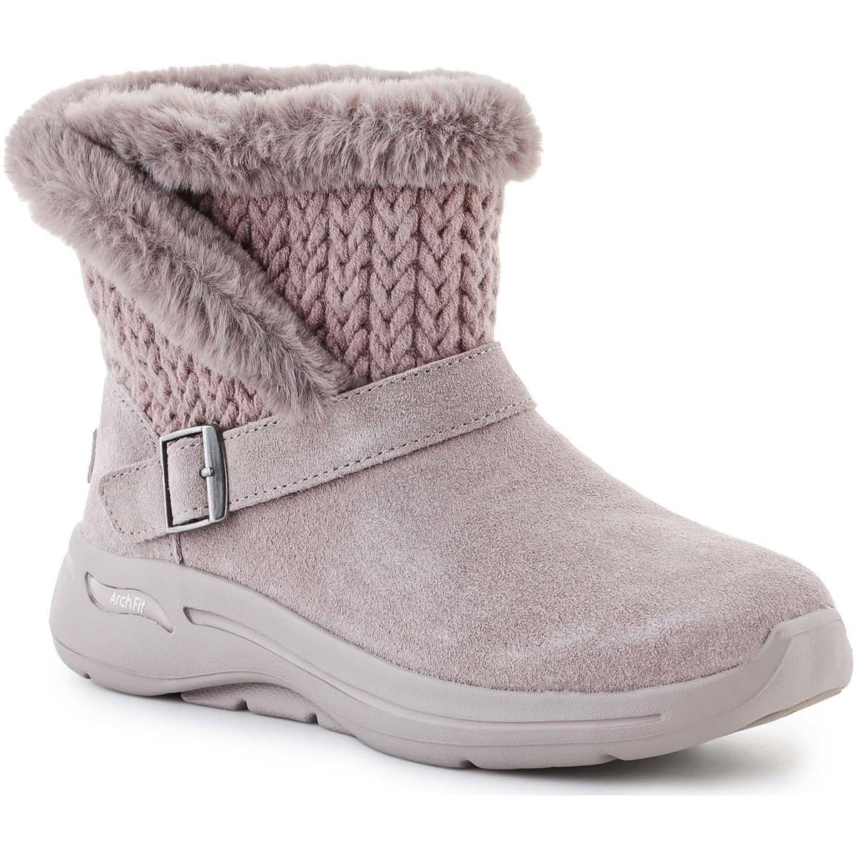 Μπότες Skechers Go Walk Arch Fit Boot True Embrace 144422-DKTP
