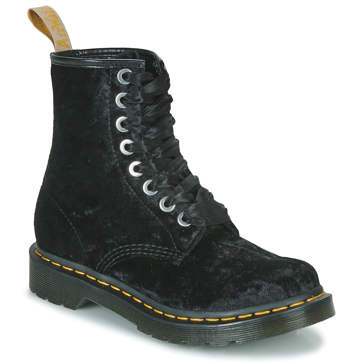 Μπότες Dr. Martens VEGAN 1460 BLACK VELVET
