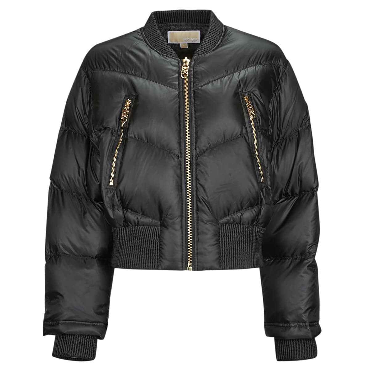 Χοντρό μπουφάν MICHAEL Michael Kors CHEVRON QUILTED BOMBER