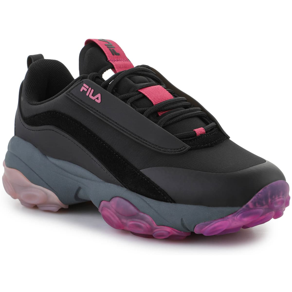 Xαμηλά Sneakers Fila Loligo Cb Wmn Black - Carmine FFW0295-83235