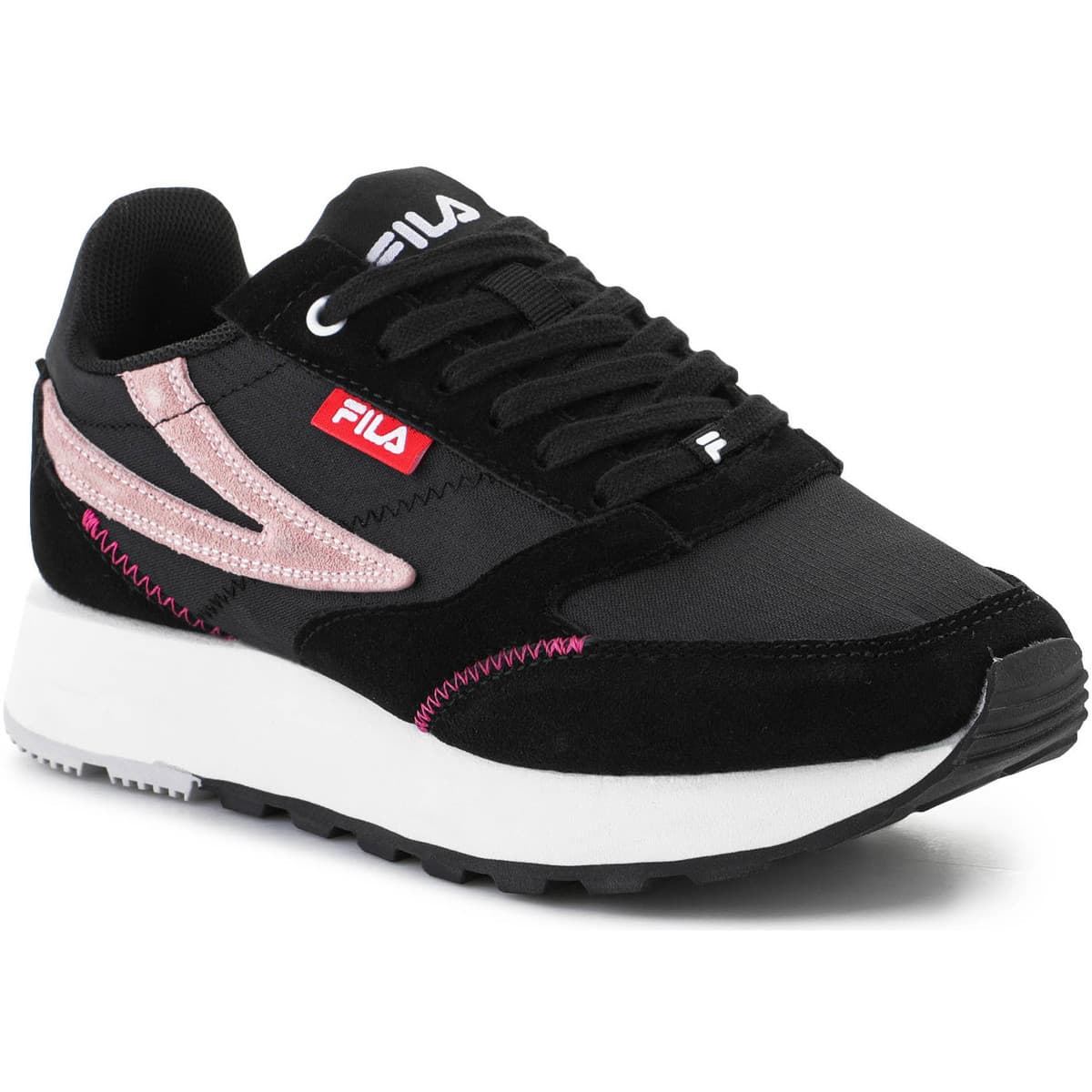 Xαμηλά Sneakers Fila Run Formation Wmn Black - Pale Rosette FFW0298-83241