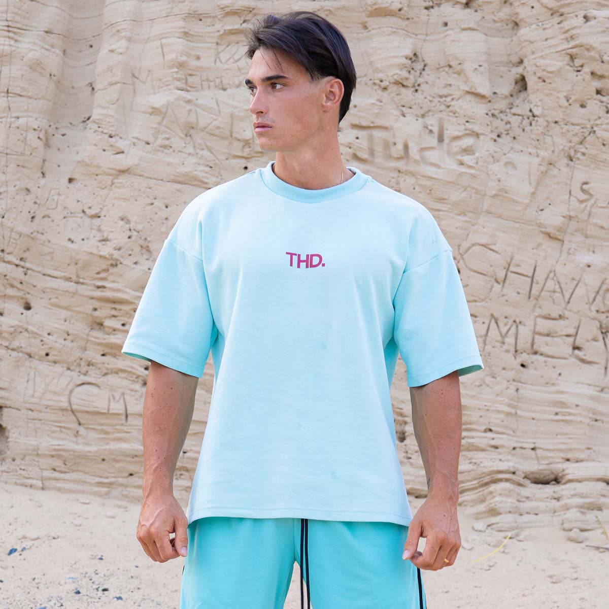 T-shirt με κοντά μανίκια THEAD. ANDREW