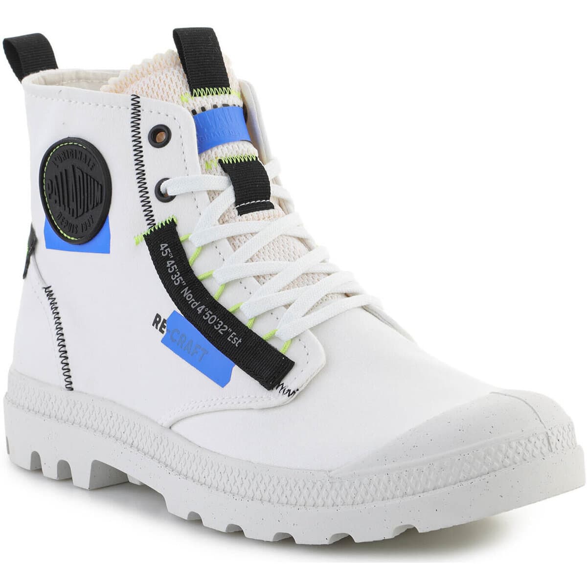 Ψηλά Sneakers Palladium Pampa HI Re-Craft Star White/Blue 77220-904-M