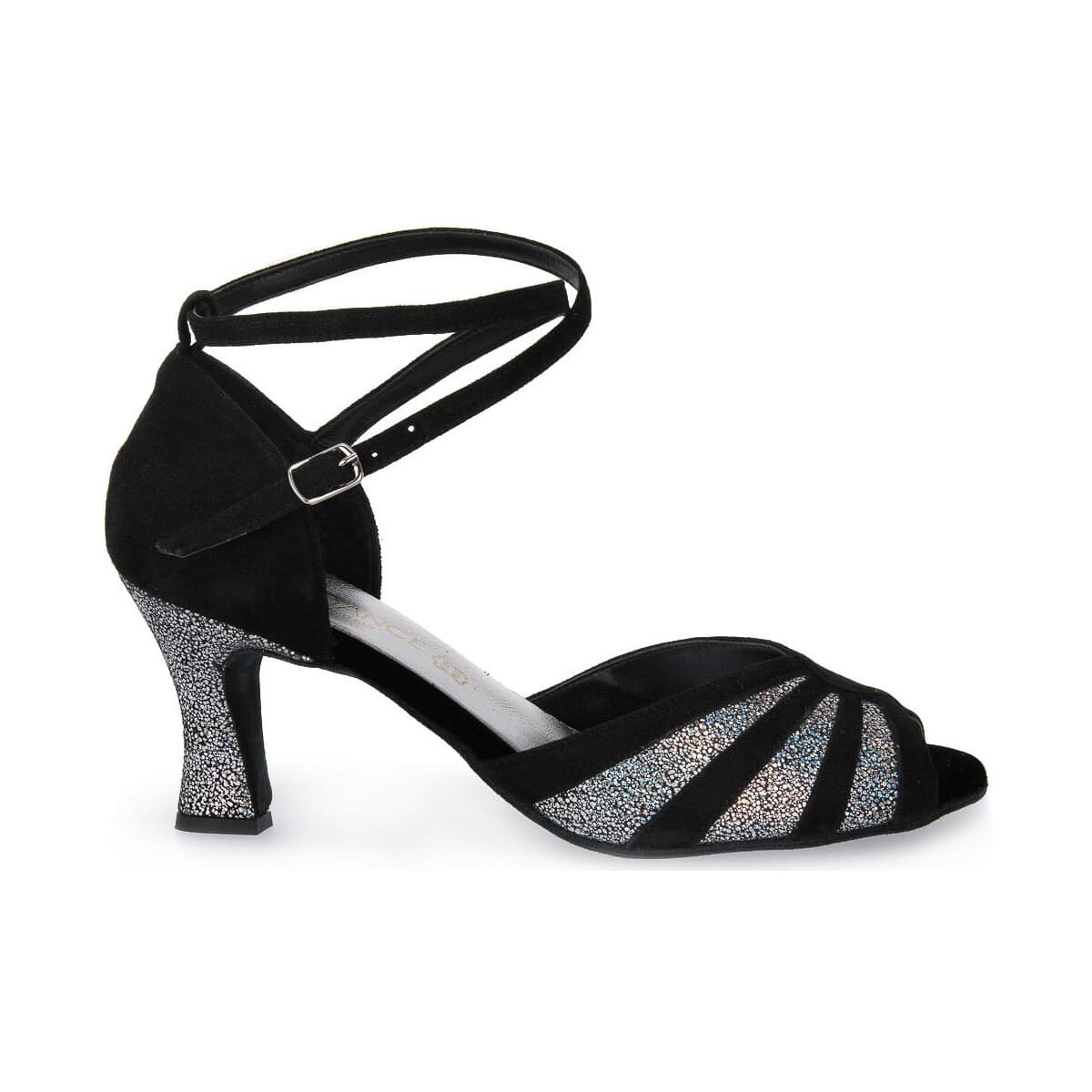 Παπούτσια Sport Top Dance TACCO 70 CAMOSCIO NERO