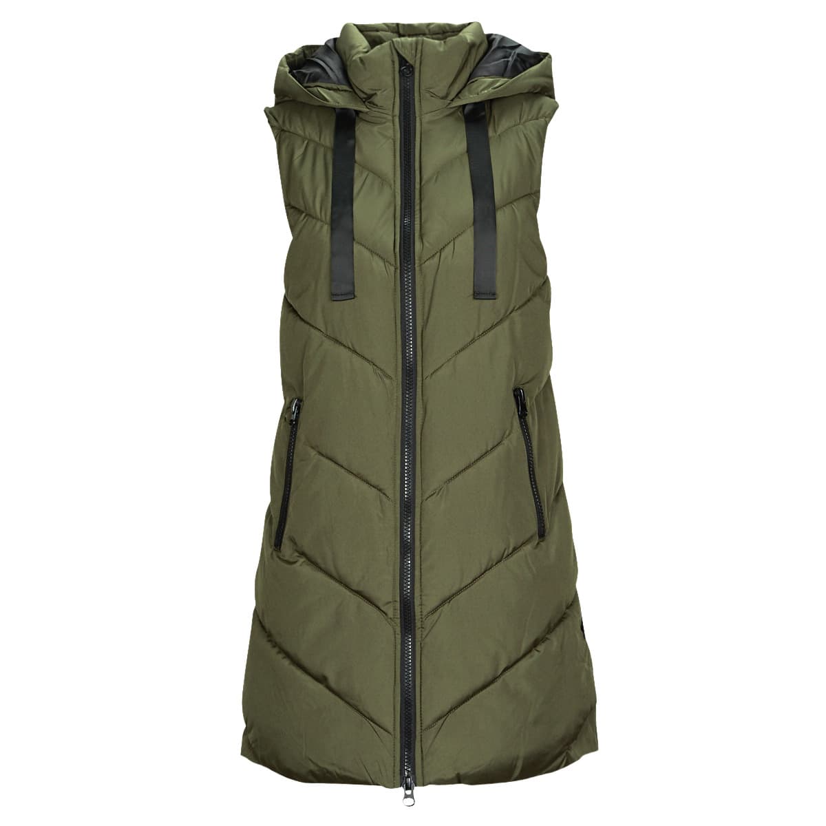 Χοντρό μπουφάν JDY JDYSKYLAR PADDED HOOD WAISTCOAT OTW NOOS