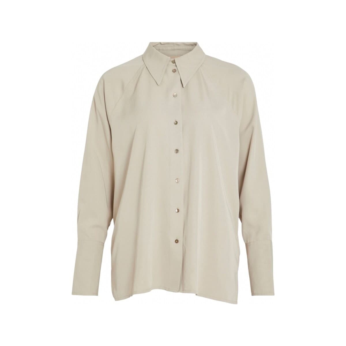 Μπλούζα Vila Shirt Storia L/S - Feather Grey