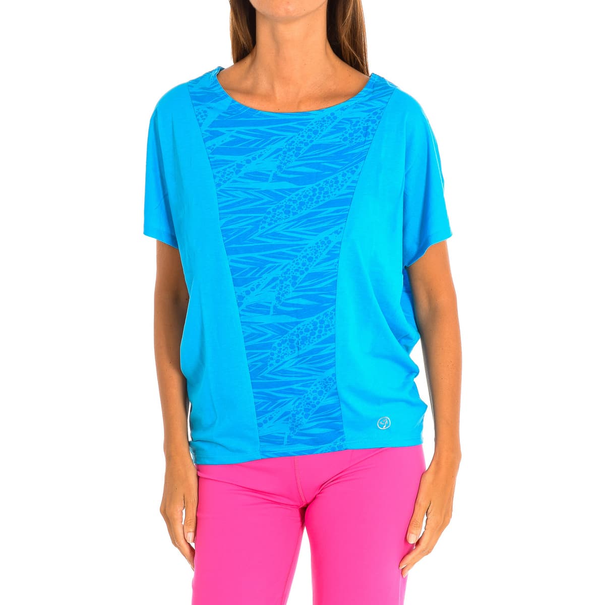 T-shirt με κοντά μανίκια Zumba Z1T00685-AZUL