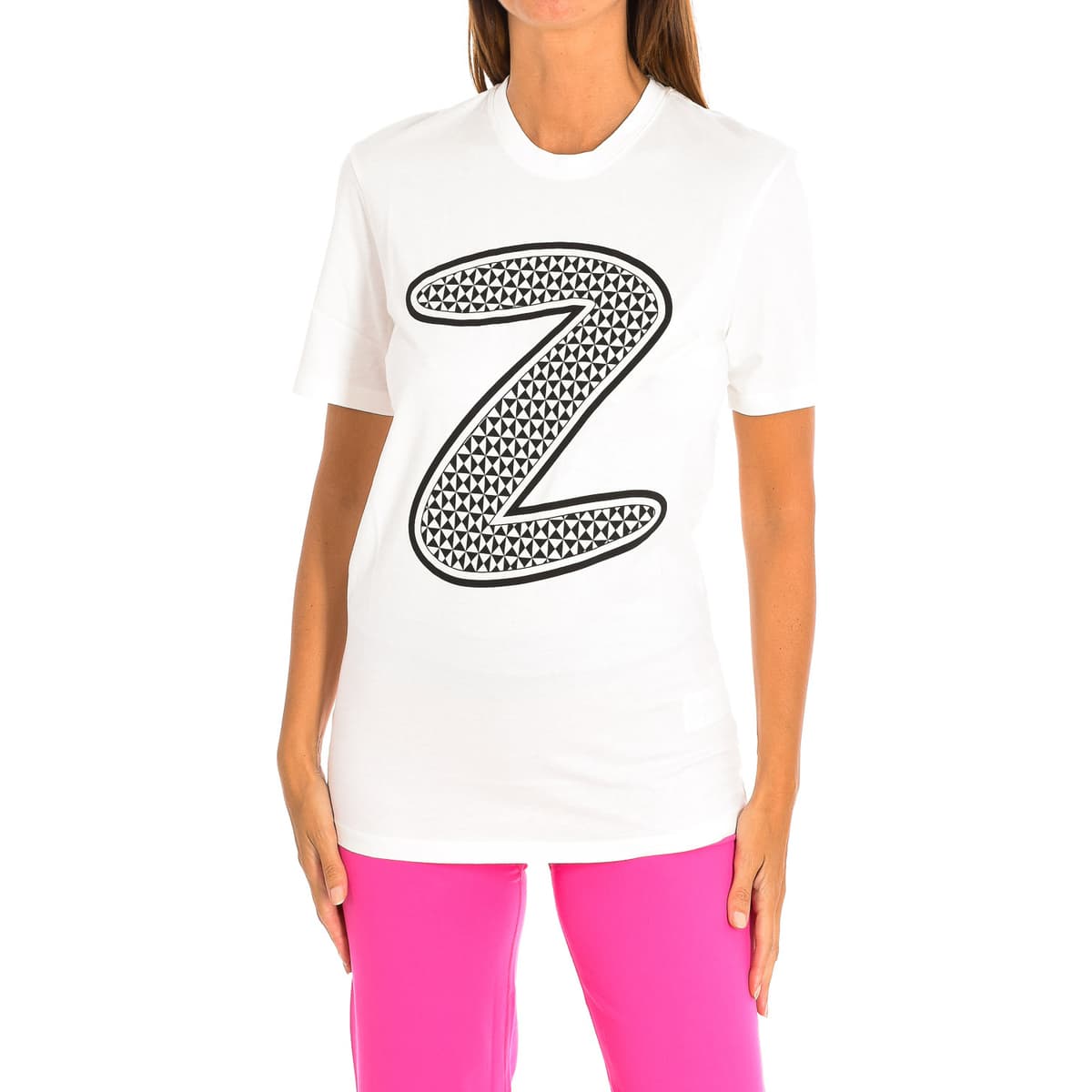 T-shirt με κοντά μανίκια Zumba Z2T00164-BLANCO