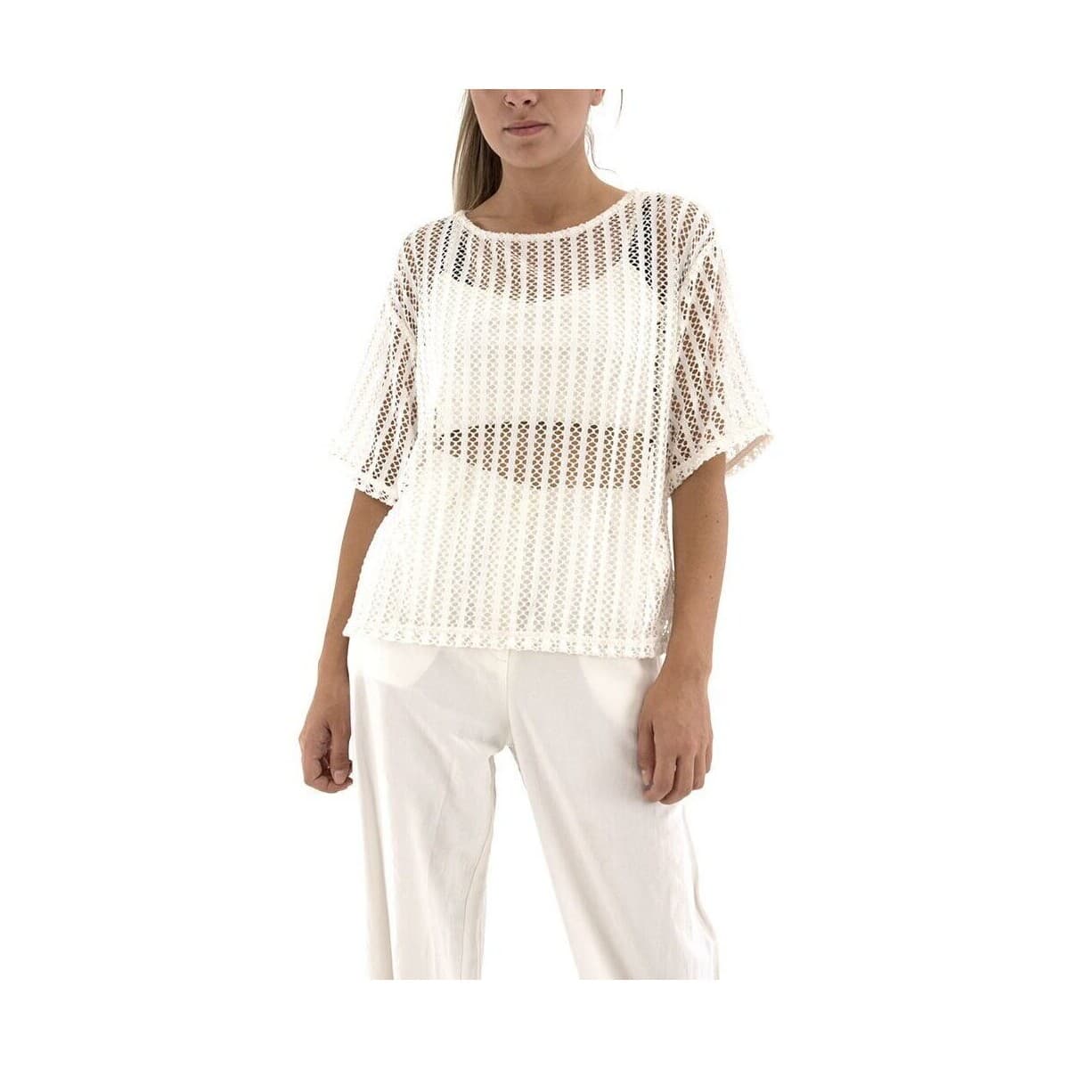 Μπλουζάκια με μακριά μανίκια Kendall & Kylie TOP WOMEN KENDALL KYLIE