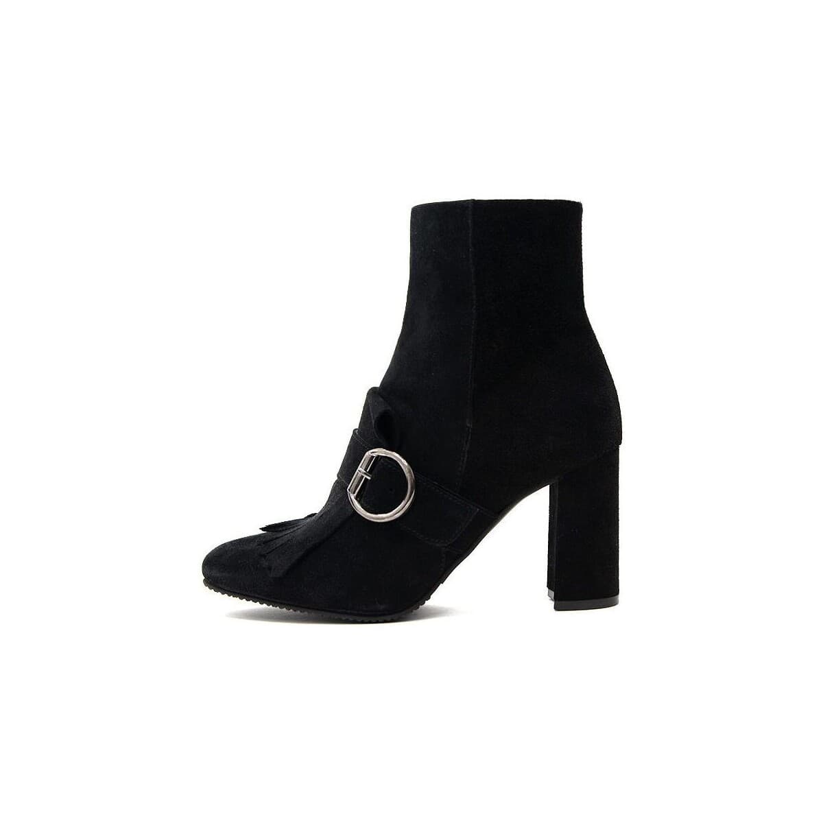 Μποτάκια/Low boots Fardoulis SUEDE HIGH HEEL ANKLE BOOTS WOMEN