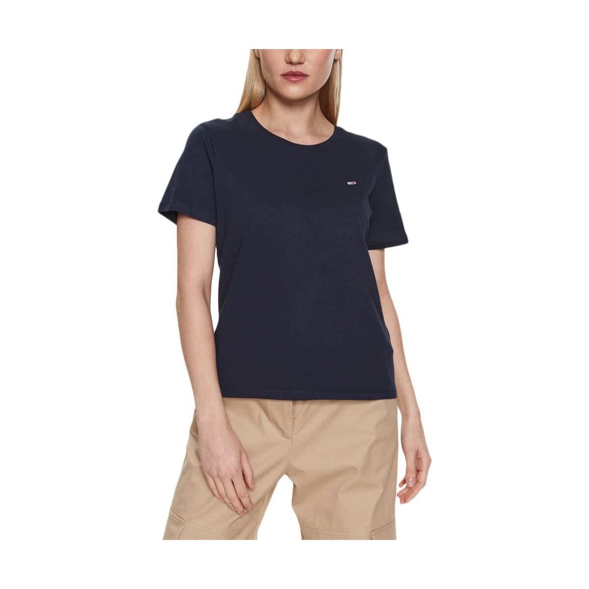 T-shirt με κοντά μανίκια Tommy Hilfiger TOMMY JEANS SOFT JERSEY T-SHIRT WOMEN