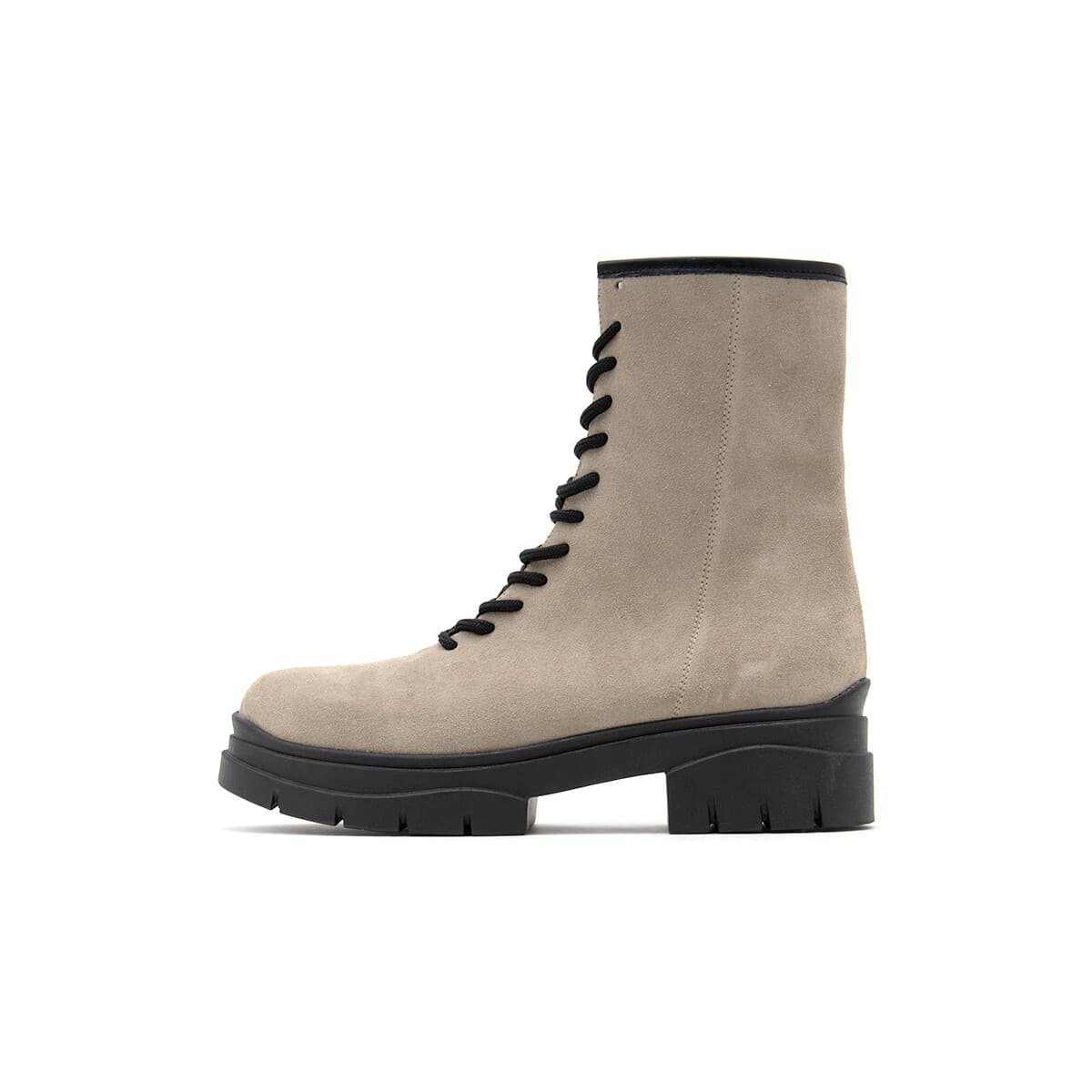 Μποτάκια/Low boots Be On RHEA SUEDE BIKER BOOTS WOMEN