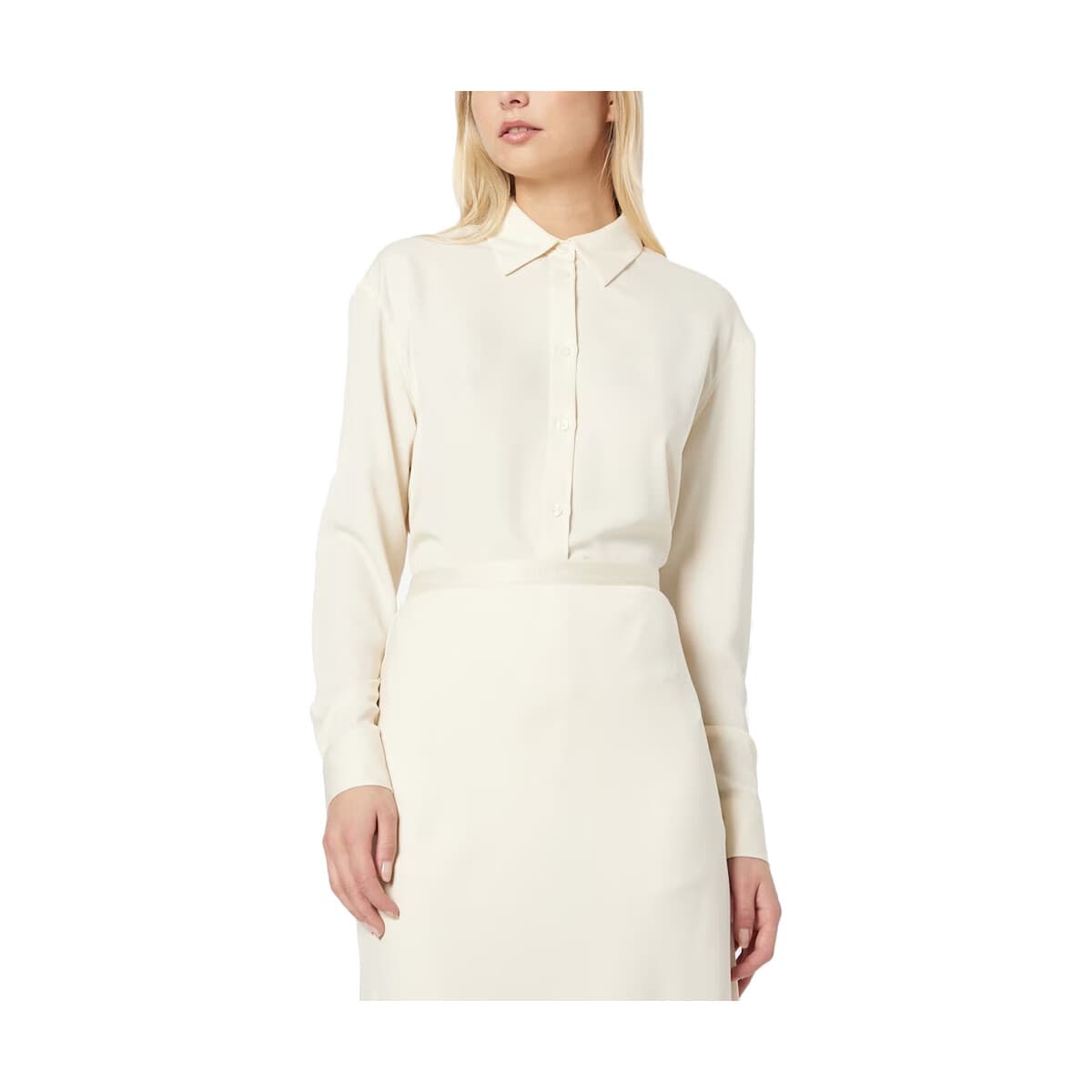 Πουκάμισα Calvin Klein Jeans POINTED COLLAR RELAXED FIT SHIRT WOMEN