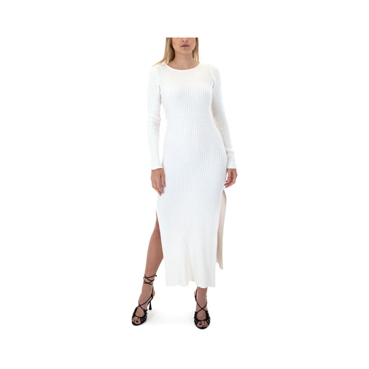 Φορέματα Tailor Made RIB SIDE SLITS RESORT DRESS WOMEN