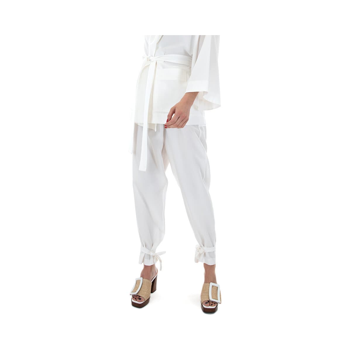 Παντελόνια Moutaki PLEATED PANTS WOMEN