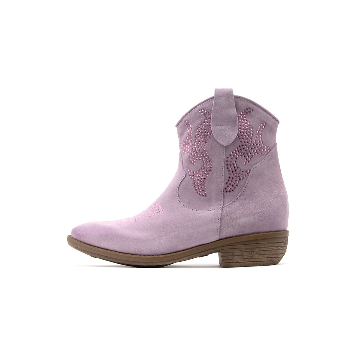 Μποτάκια/Low boots Divine Follie SUEDE LEATHER ANKLE BOOTS WOMEN