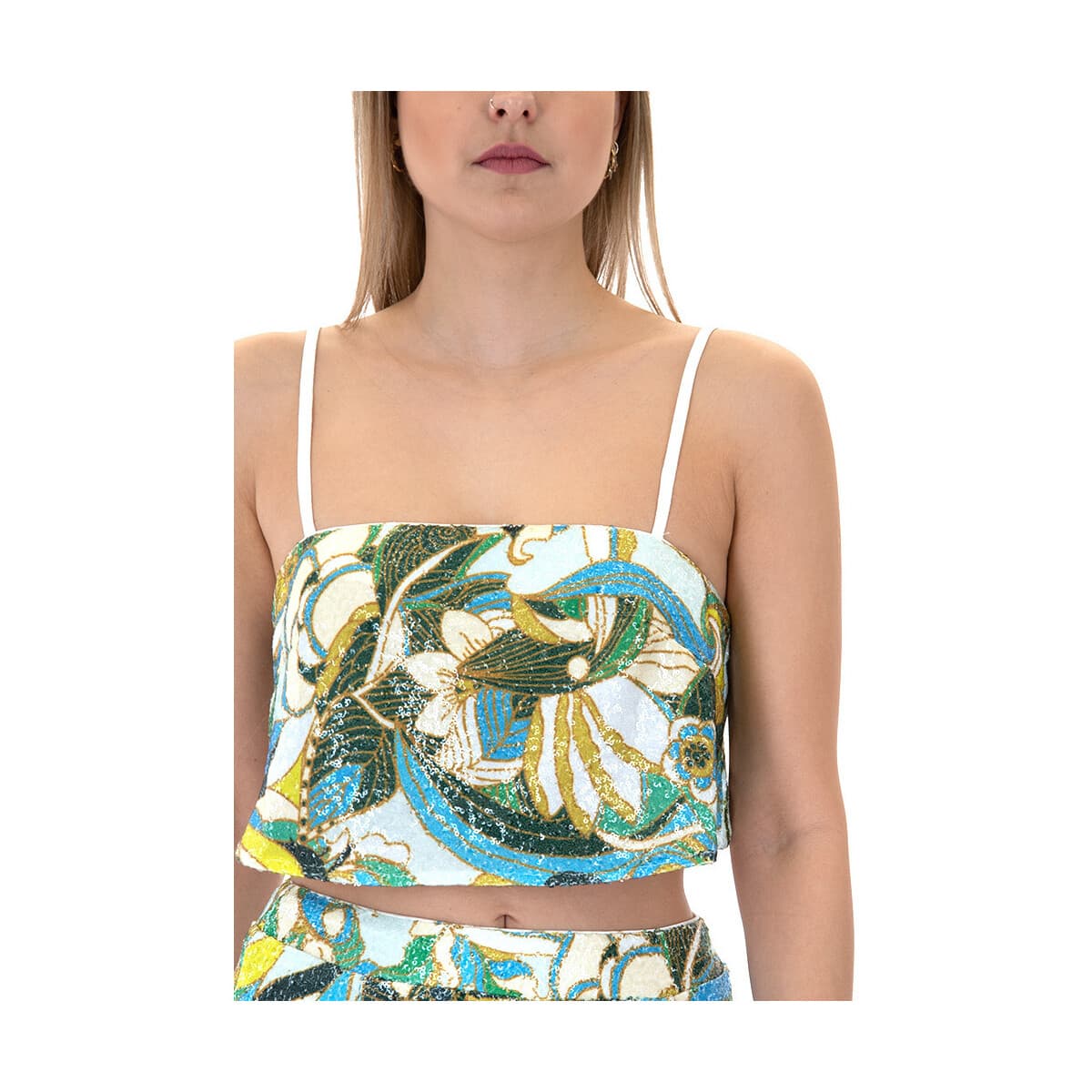 Μπλουζάκια με μακριά μανίκια My T Wearables CROP TOP WOMEN