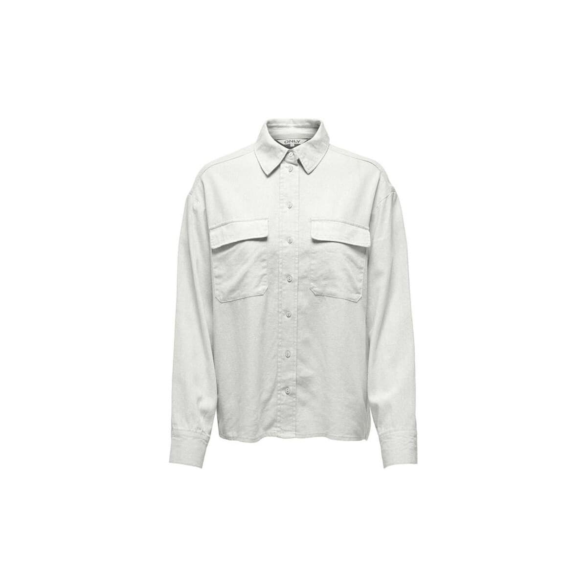 Πουκάμισα Only ONLCARO LINEN OVERSIZED FIT SHIRT WOMEN