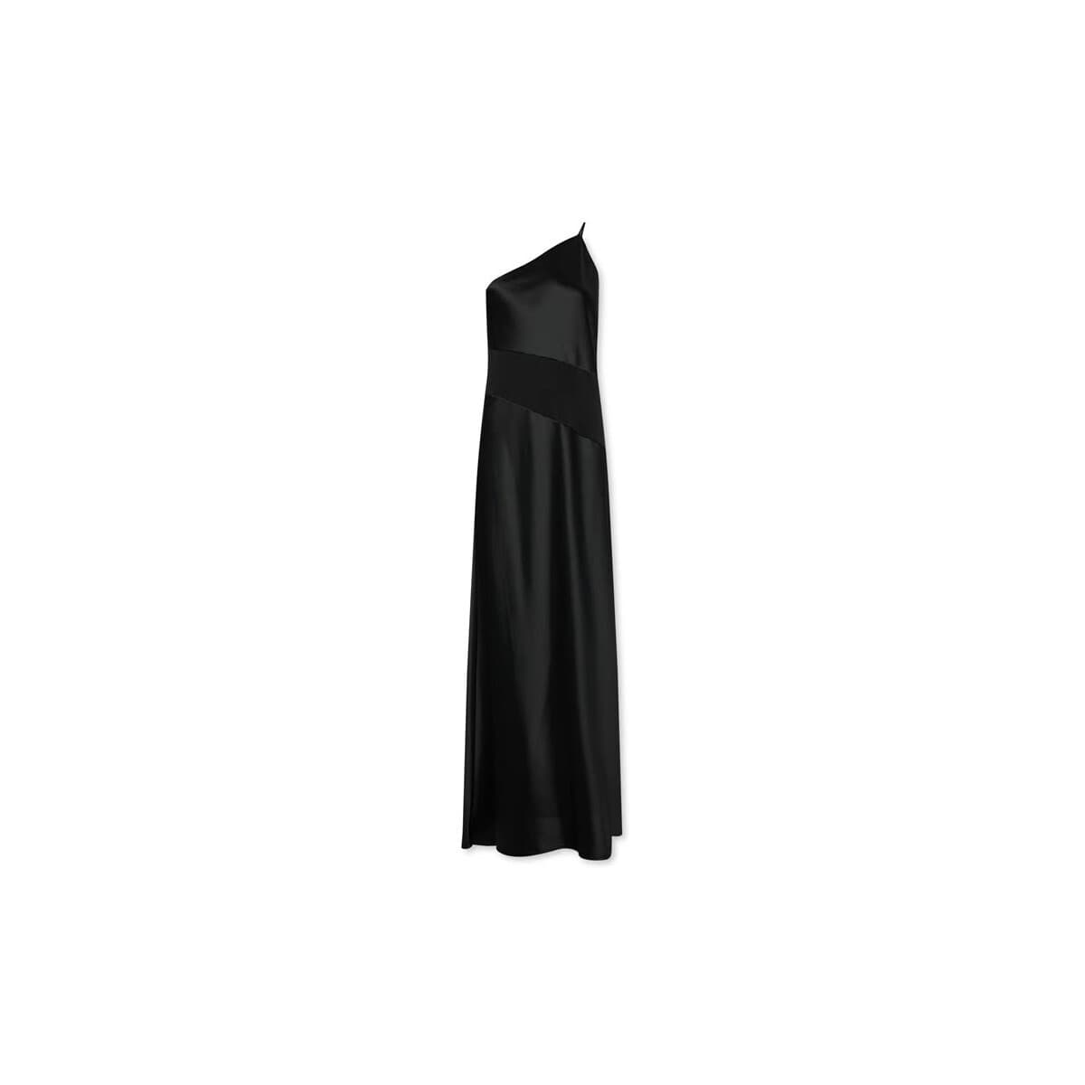 Φορέματα Calvin Klein Jeans ASYMMETRIC SHINE SLIP DRESS WOMEN