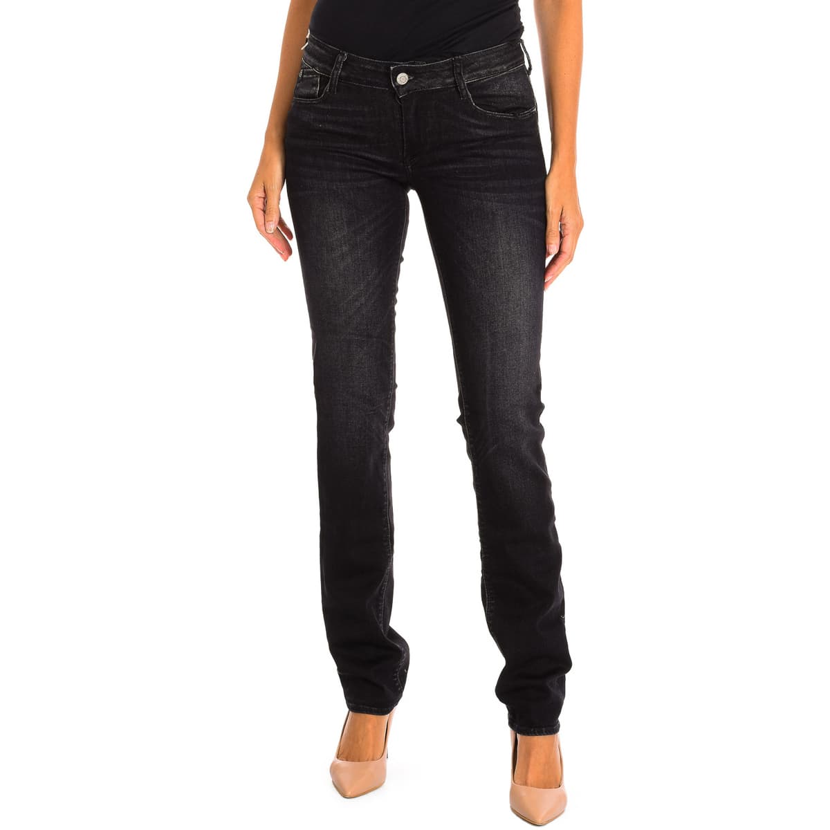 Jeans Le Temps des Cerises JFPULPREWA135172-BLACK
