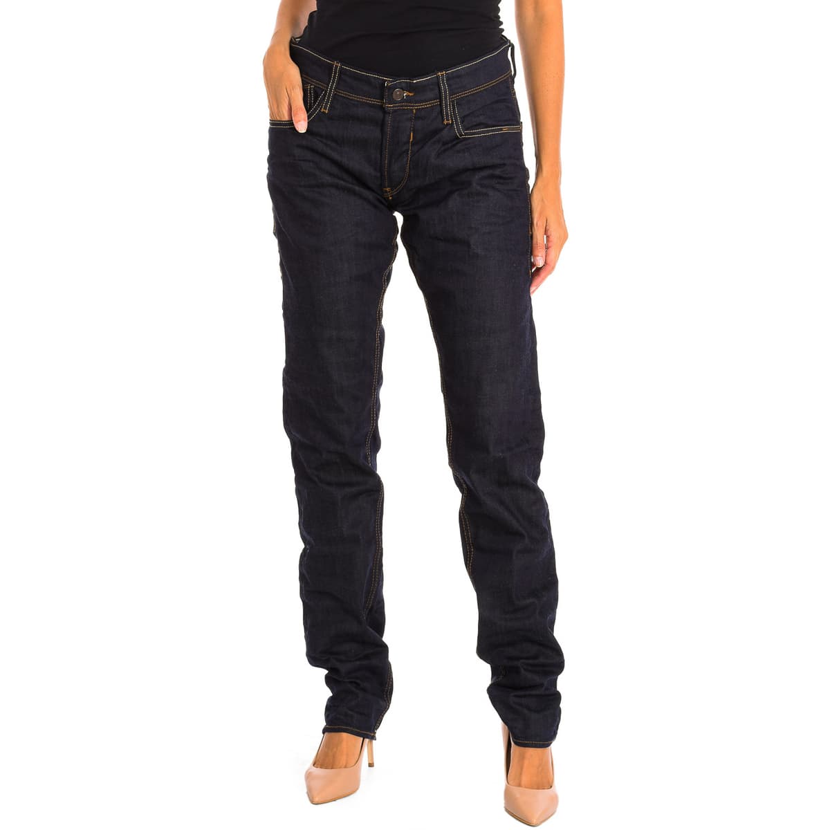 Jeans Le Temps des Cerises JH711BASIWR50-BLUE