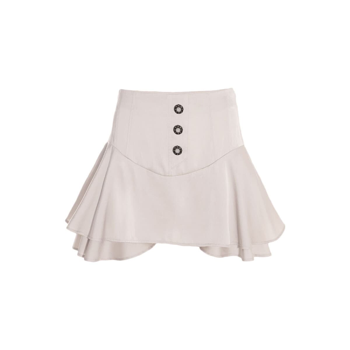 Shorts & Βερμούδες Project Soma CATALINA SATIN RUFFLE MINI SKORT SKIRT WOMEN