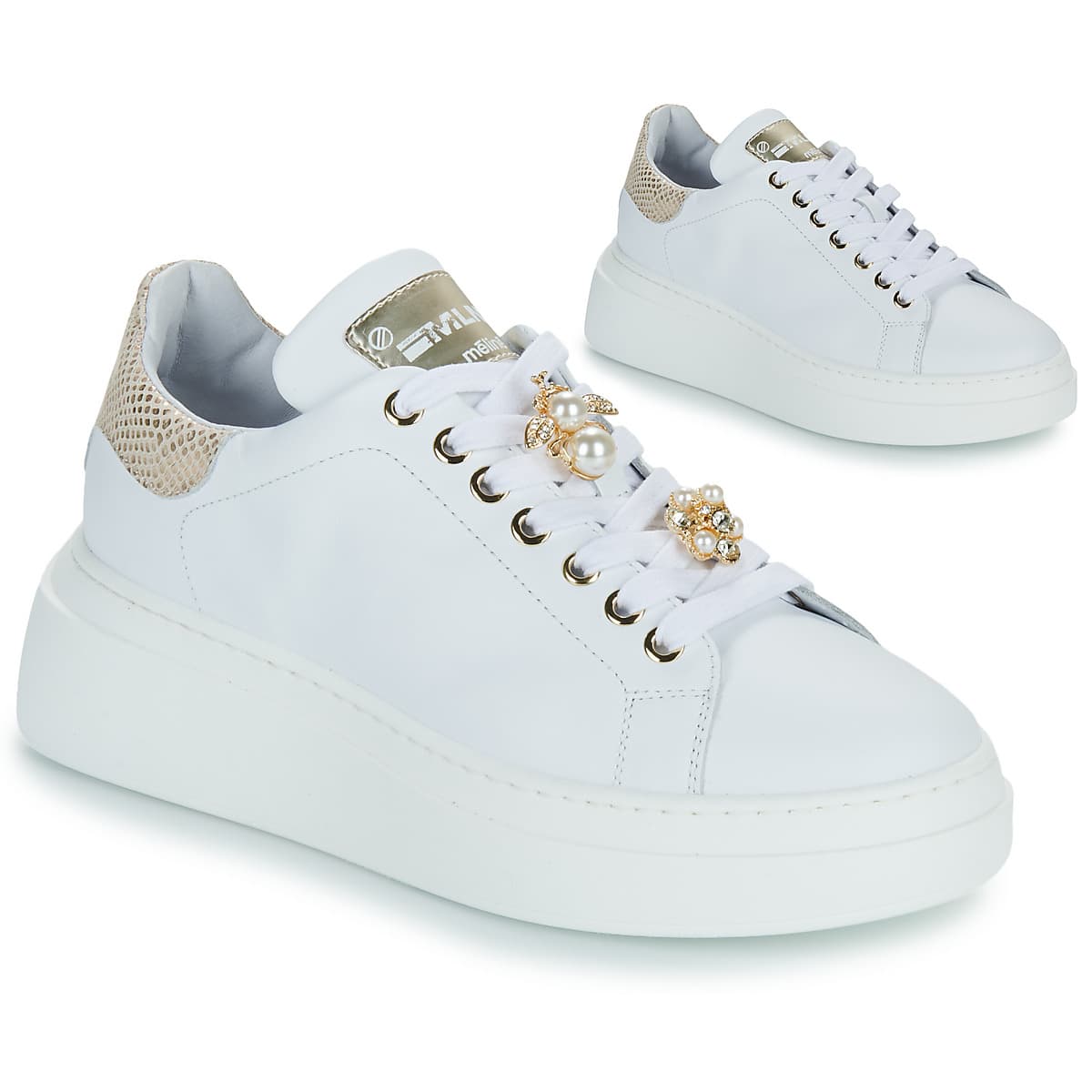 Xαμηλά Sneakers Meline LO247-ACC-P9096