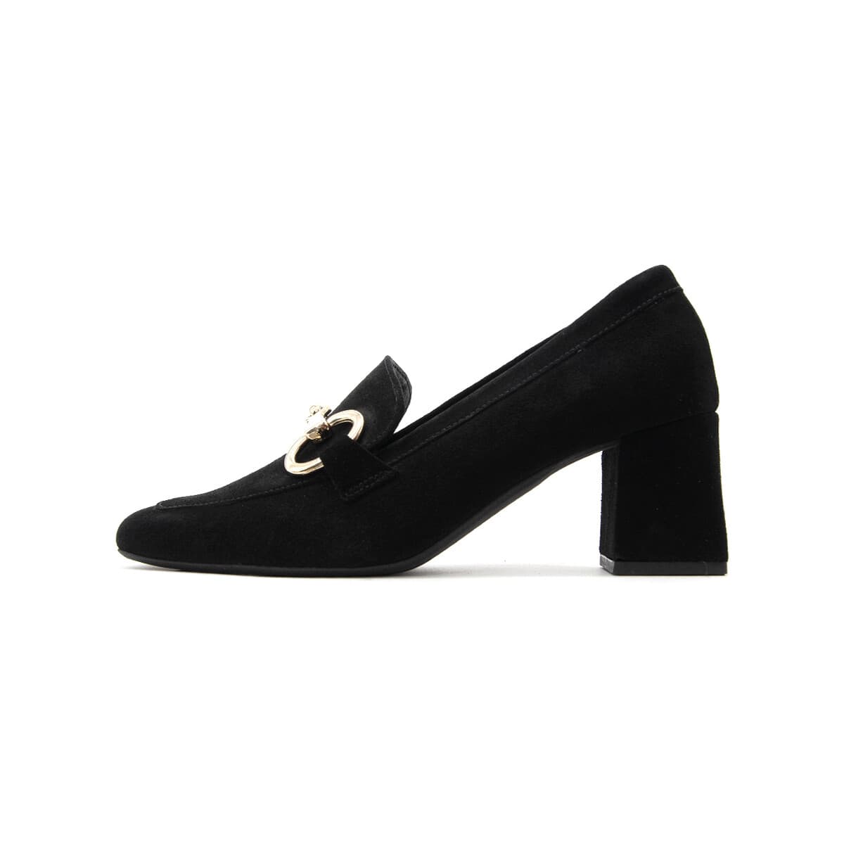 Γόβες Bacali Collection SUEDE LEATHER MID HEEL PUMPS WOMEN