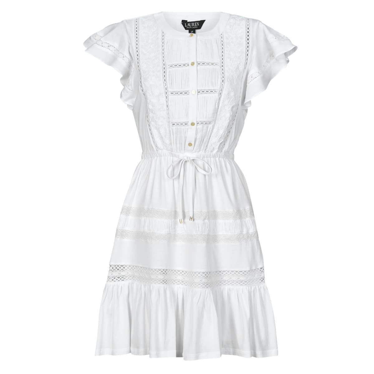 Κοντά Φορέματα Lauren Ralph Lauren TANVEITTE-SHORT SLEEVE-DAY DRESS