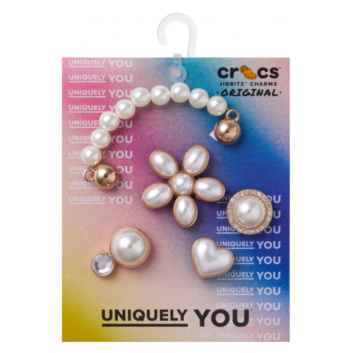 Παπούτσια Crocs JIBBITZ Dainty Pearl Jewelry 5 Pack