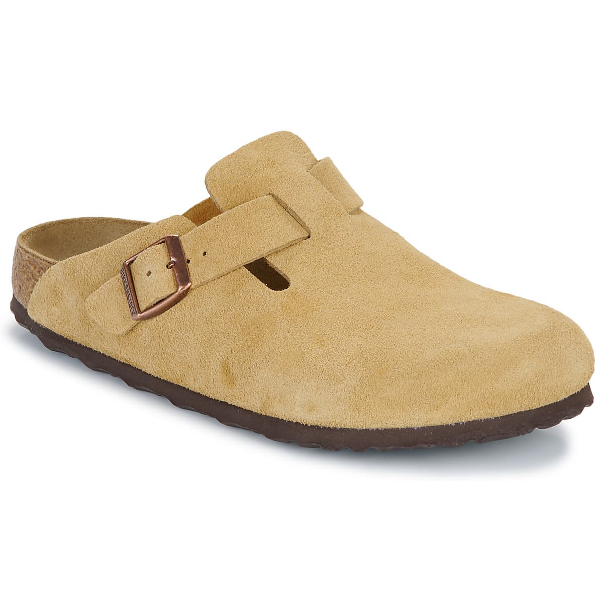 Τσόκαρα BIRKENSTOCK Boston LEVE Latte Cream