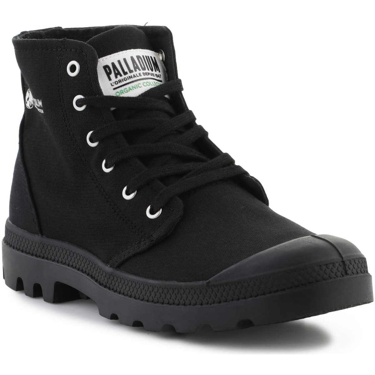 Ψηλά Sneakers Palladium Hi Organic II U 77100-008-M Black/Black