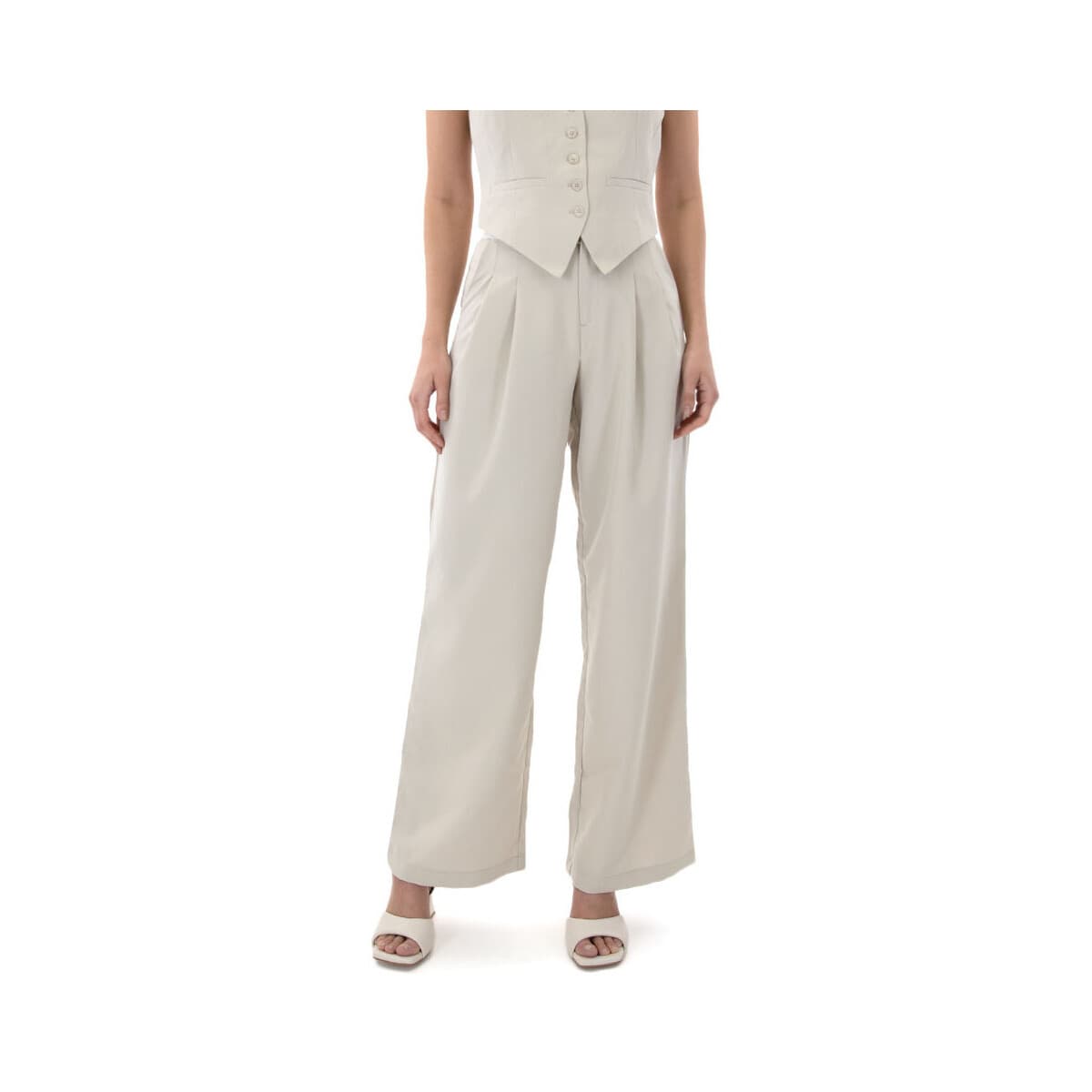 Παντελόνα Only ONLDIANE HIGH WAIST STRAIGHT FIT L.32 PANTS WOMEN