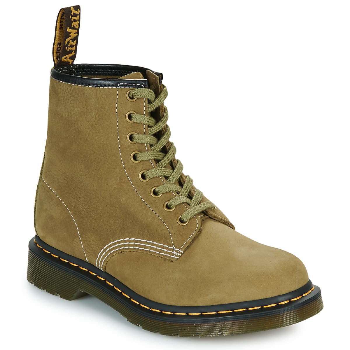 Μπότες Dr. Martens 1460 MUTED OLIVE NUBUCK