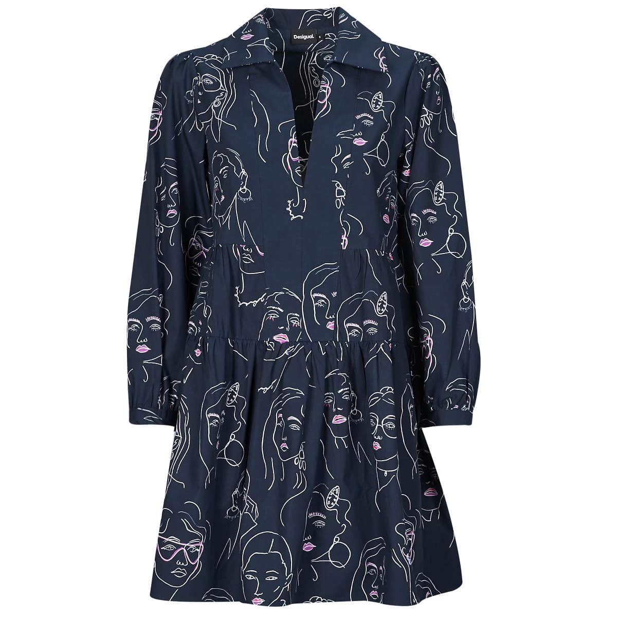 Κοντά Φορέματα Desigual VEST LOUISVILLE