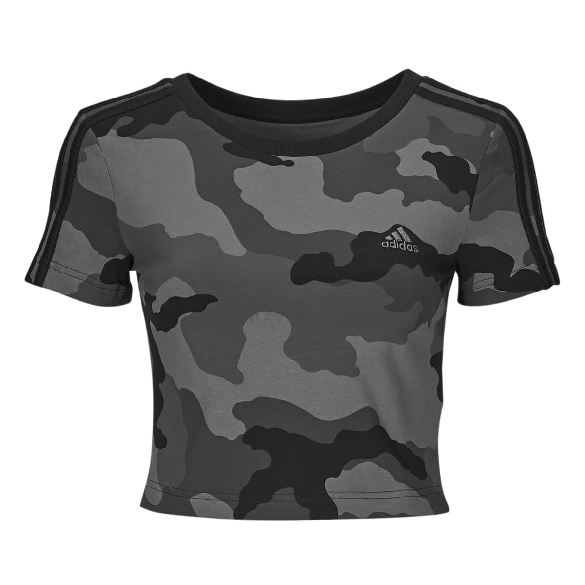 T-shirt με κοντά μανίκια adidas Essentials 3-Stripes Camo Print Baby T-Shirt