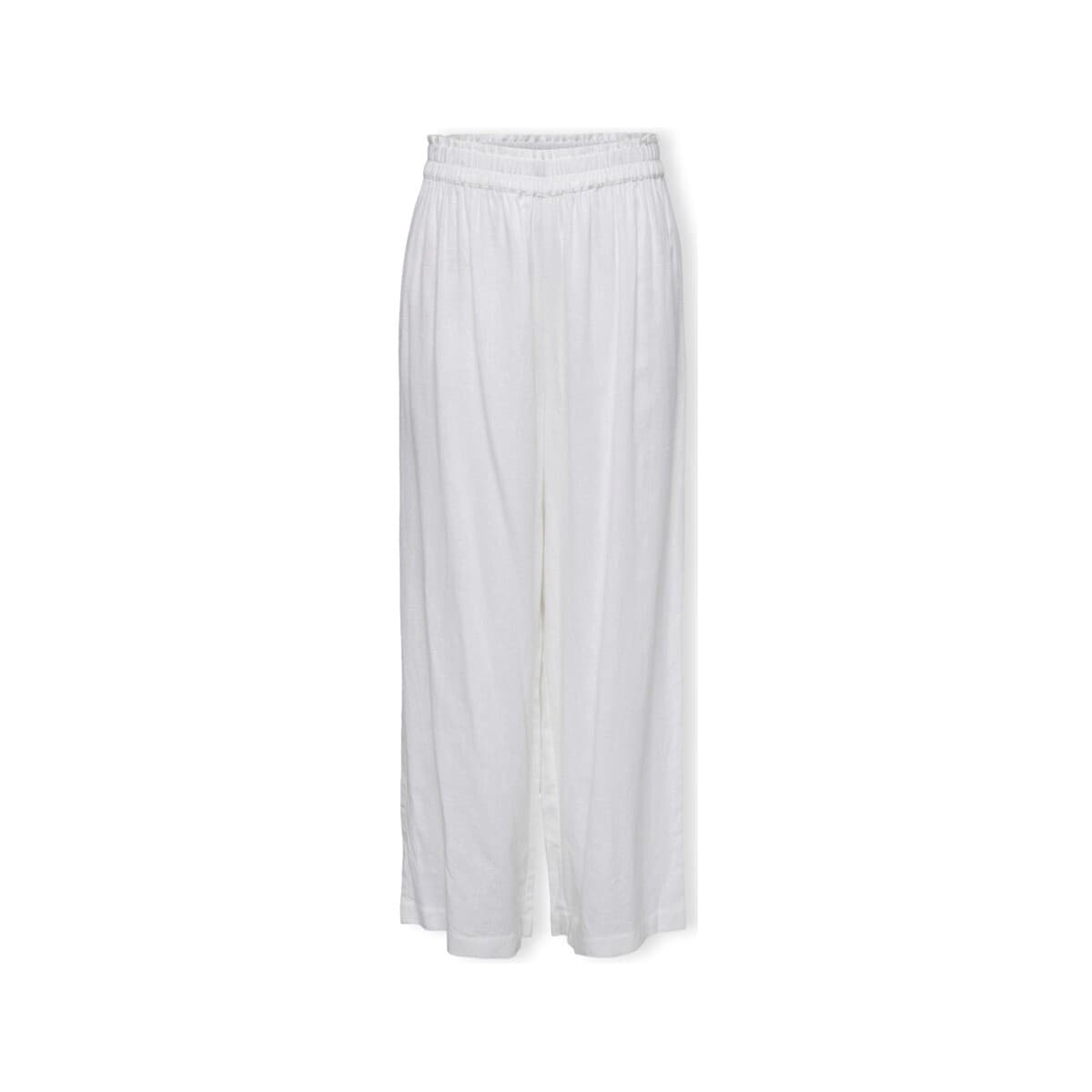 Παντελόνια Only Noos Tokyo Linen Trousers - Bright White