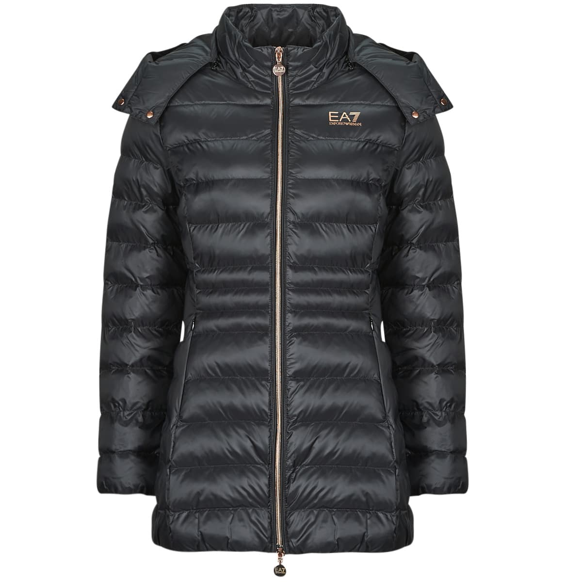 Χοντρό μπουφάν Emporio Armani EA7 CORE LADY CABAN COAT