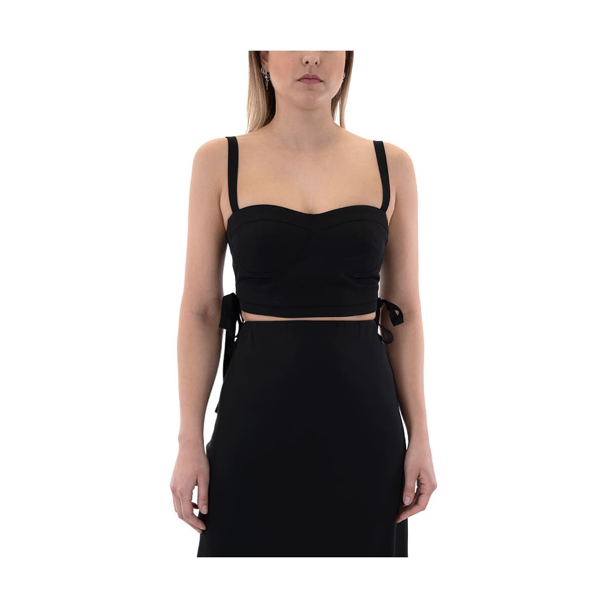 Αμάνικα/T-shirts χωρίς μανίκια Dolce Domenica PHILIPPA CREPE BUSTIER WOMEN