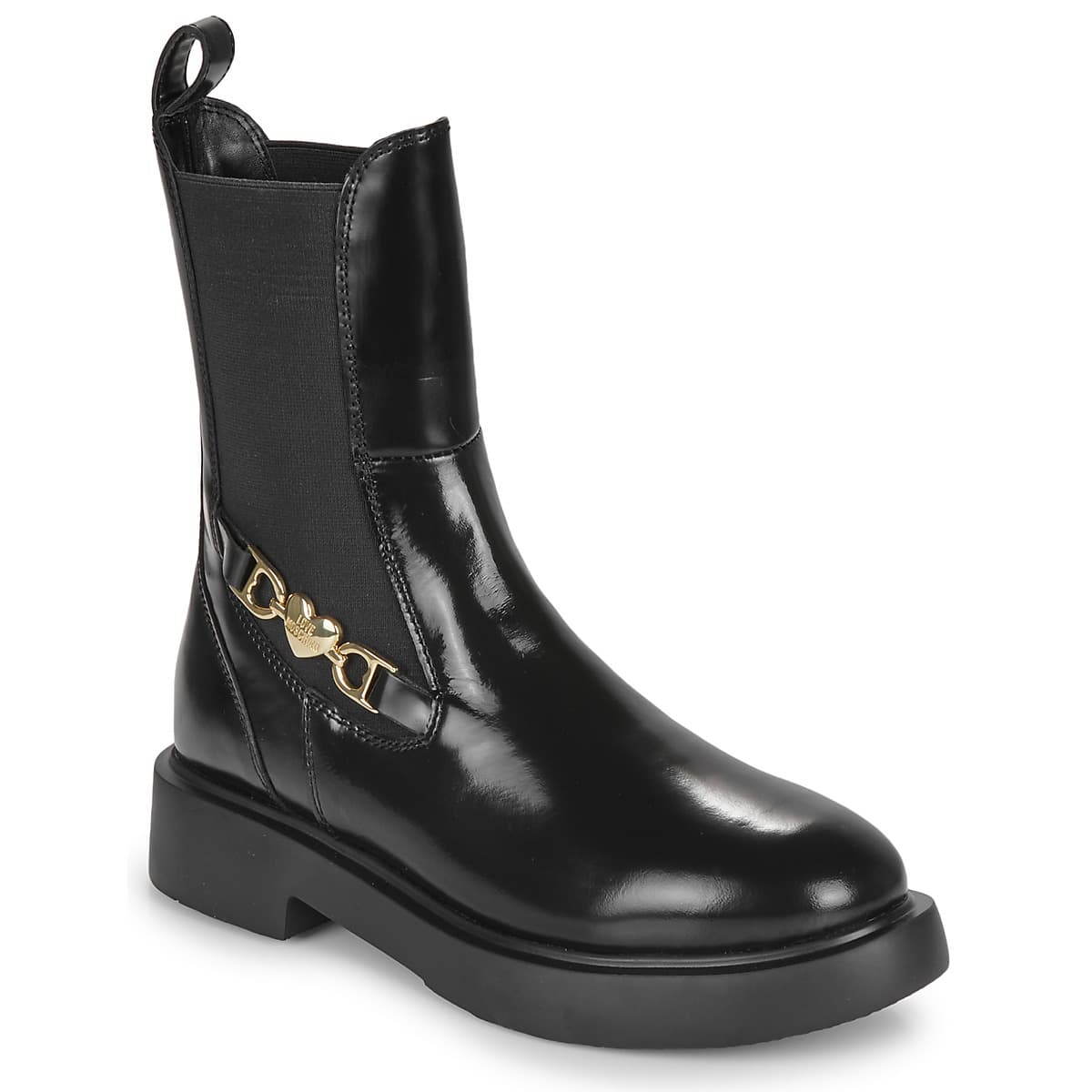 Μπότες Love Moschino NEW CITY LOVE ANKLE BOOT