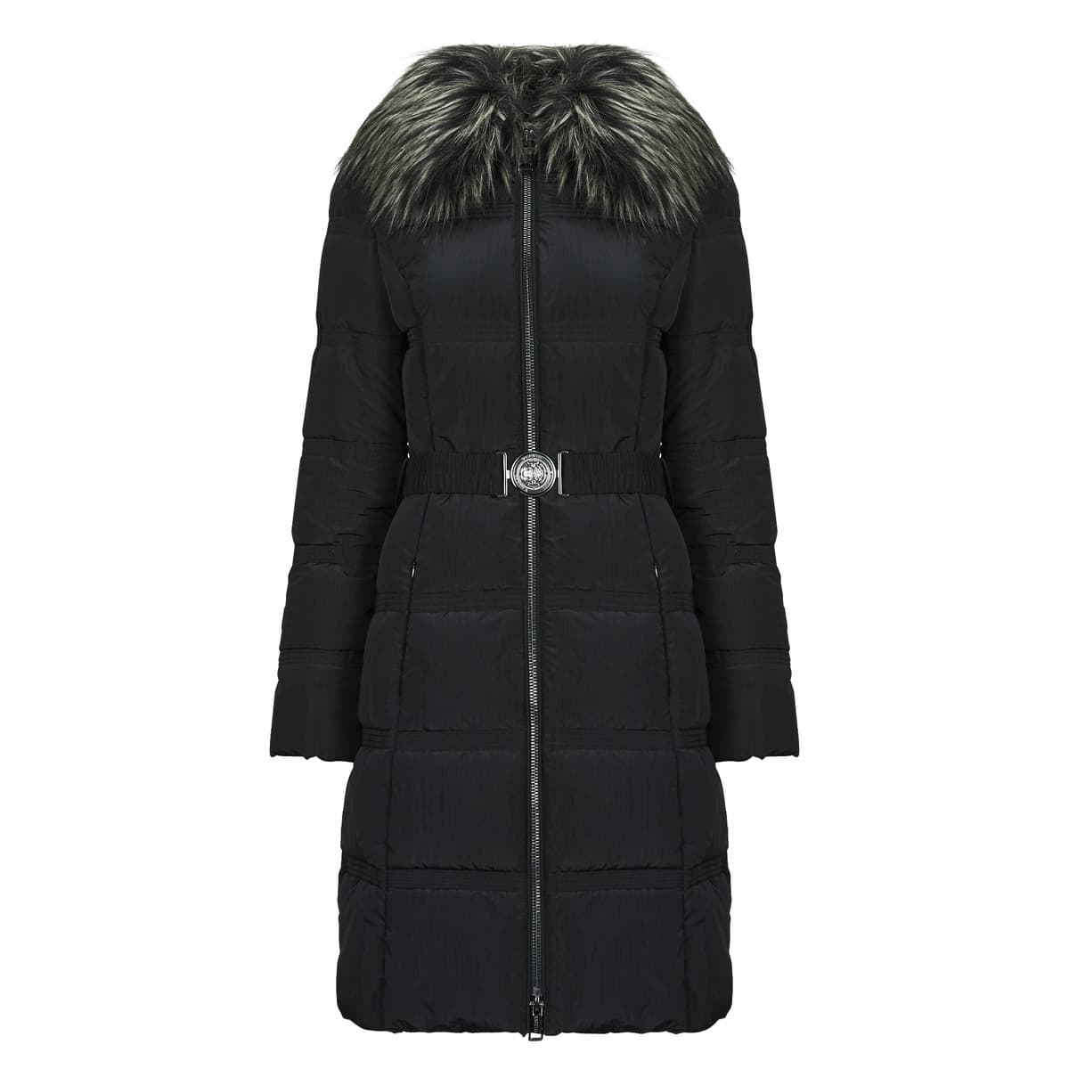 Χοντρό μπουφάν Guess NEW MARISOL LONG BELTED JACKET