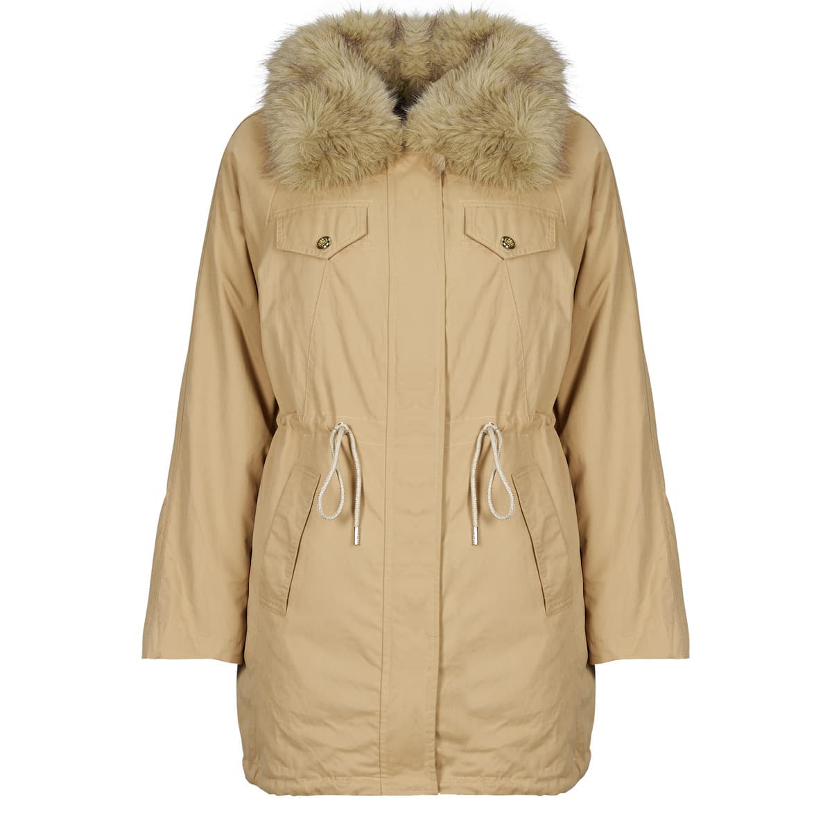 Παρκά Guess LUCIE PARKA FAUX FUR