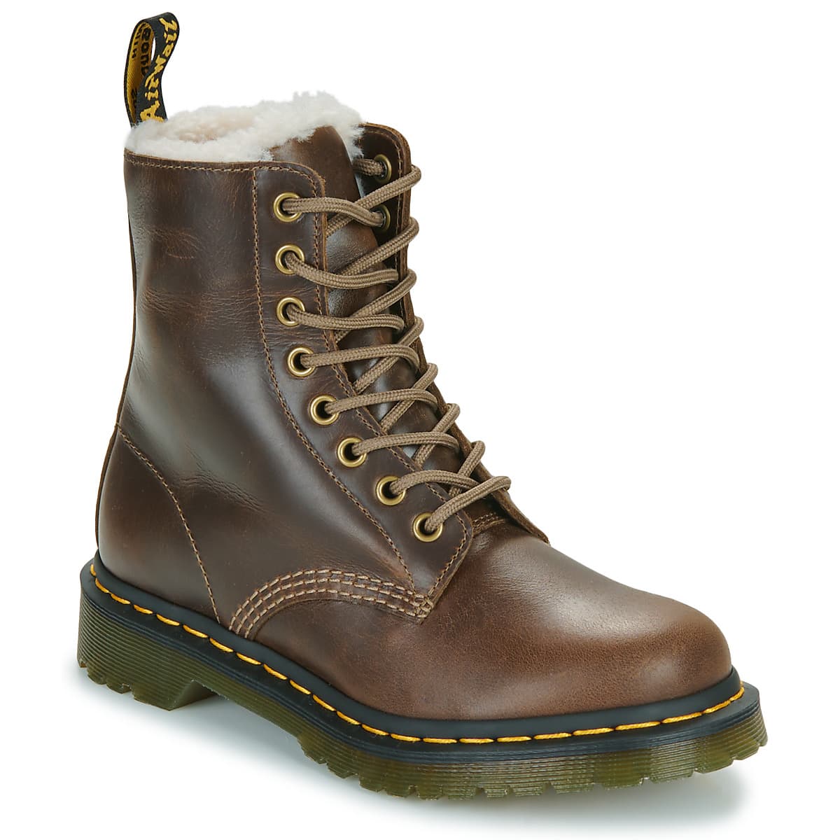 Μπότες Dr. Martens 1460 SERENA DARK KAKHI ORLEANS