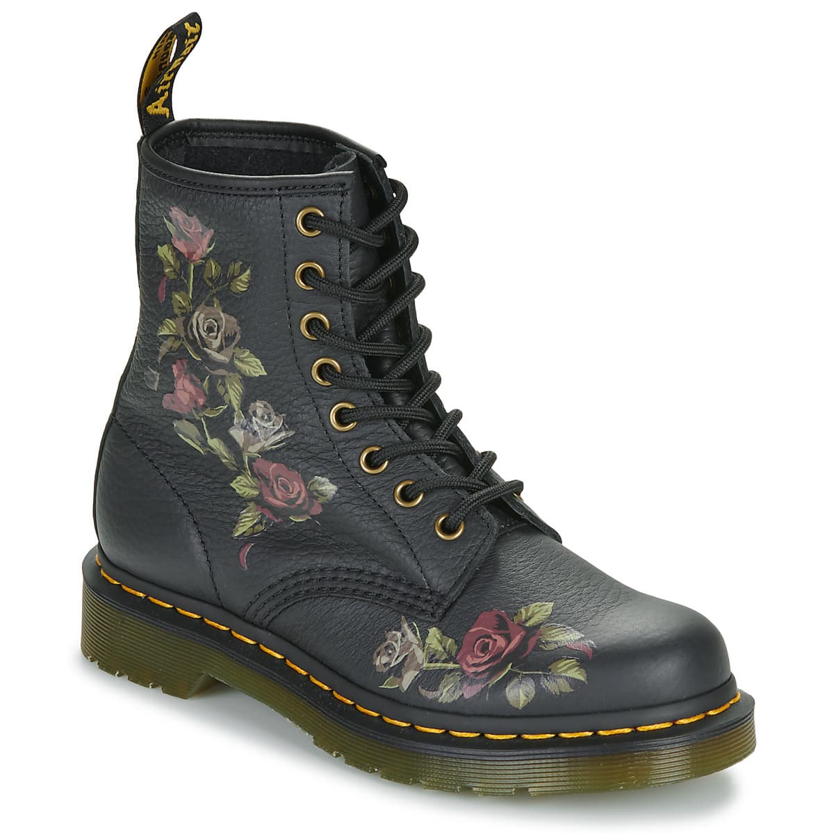 Μπότες Dr. Martens 1460 DECAYED ROSES CLASSIC TUMBLED NAPPA