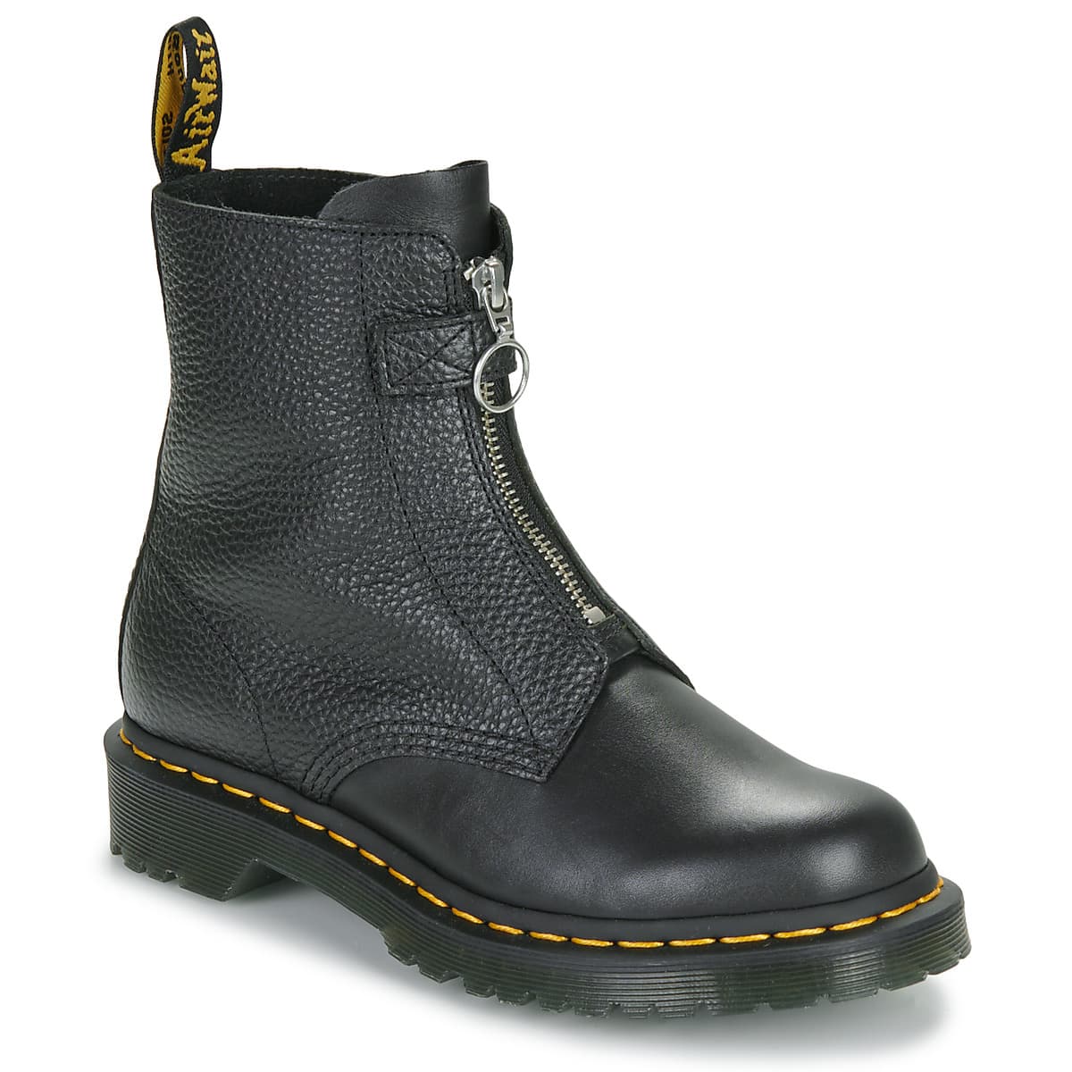 Μπότες Dr. Martens 1460 FRONT ZIP BLACK WANAMA