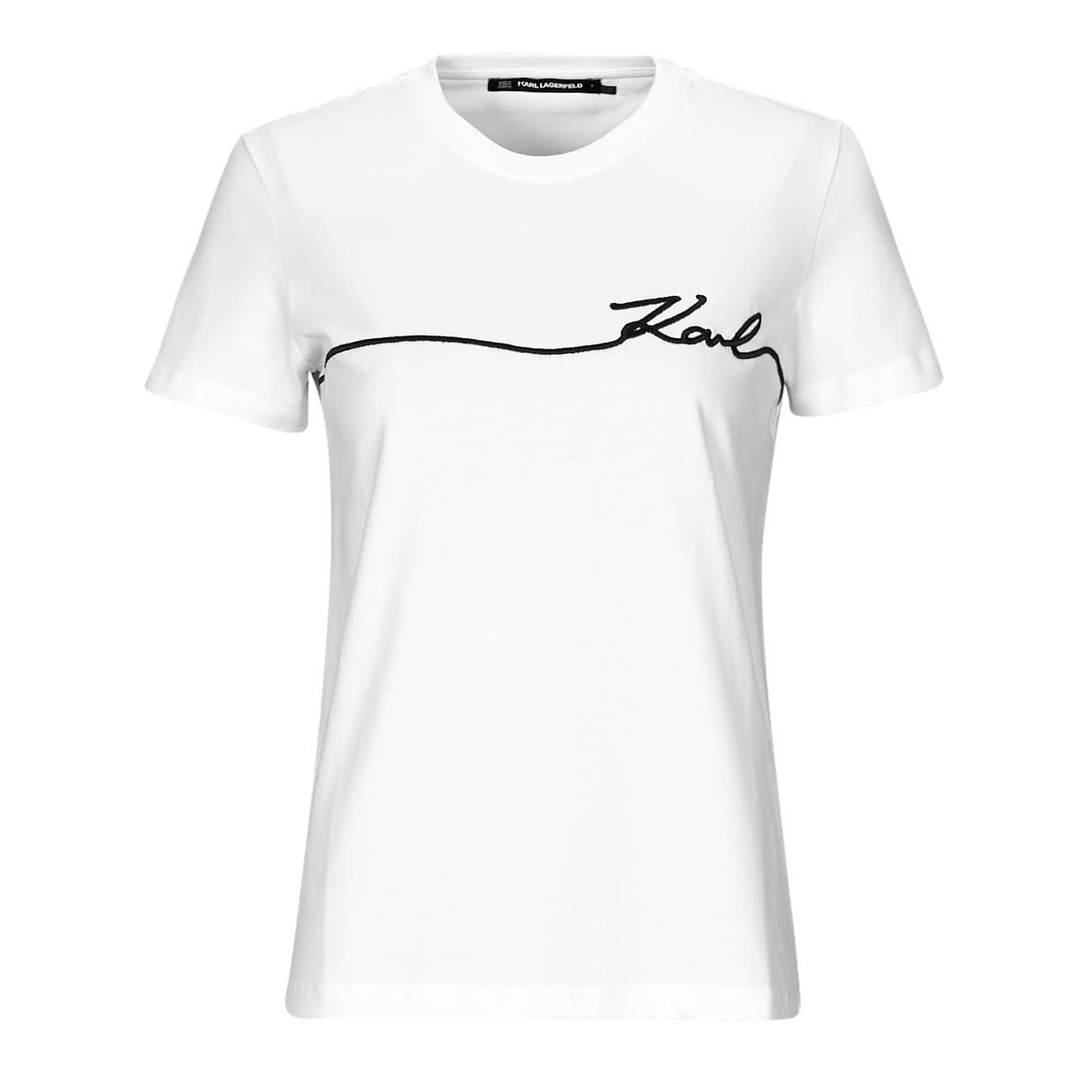 T-shirt με κοντά μανίκια Karl Lagerfeld SEASONAL LOGO T-SHIRT