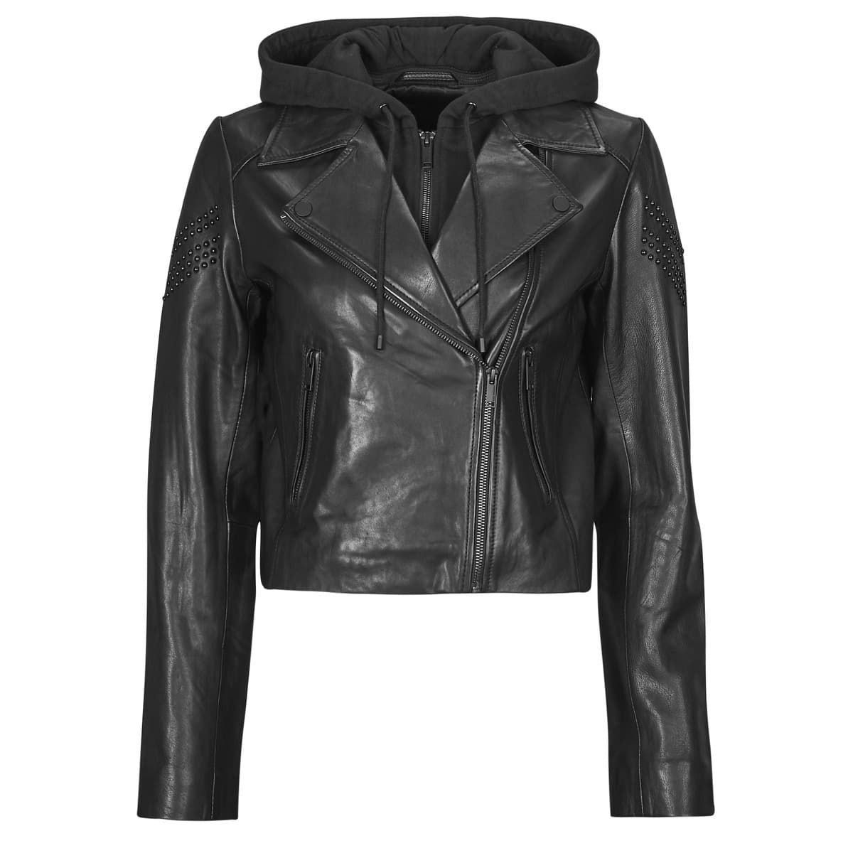 Δερμάτινο Μπουφάν Ikks PERF CUIR