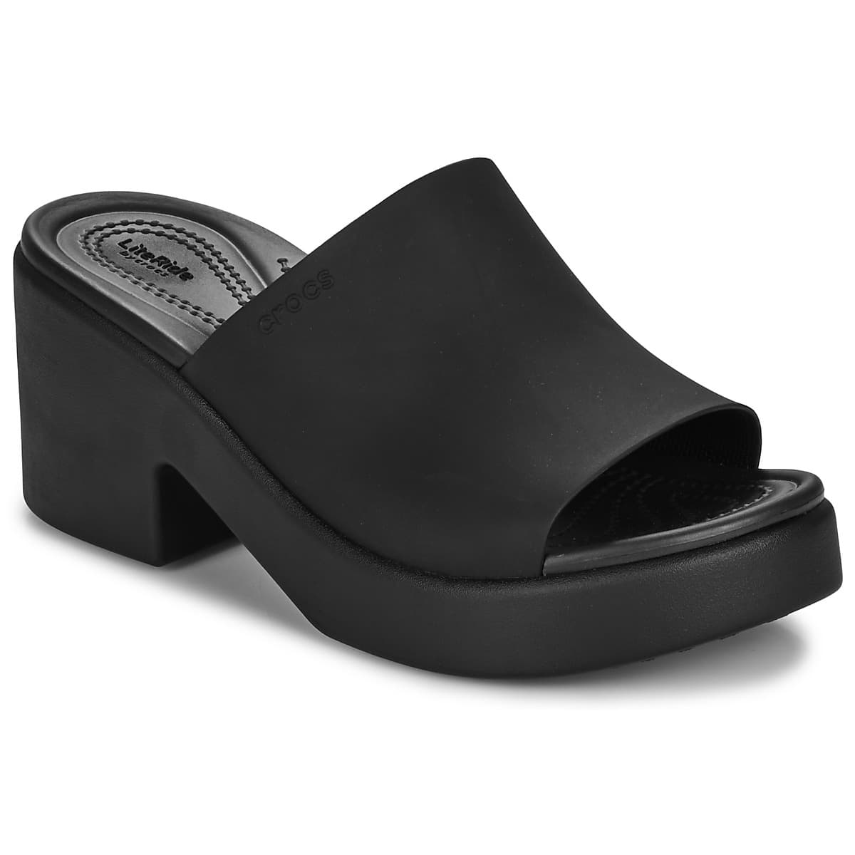 Mules Crocs Brooklyn Slide Heel