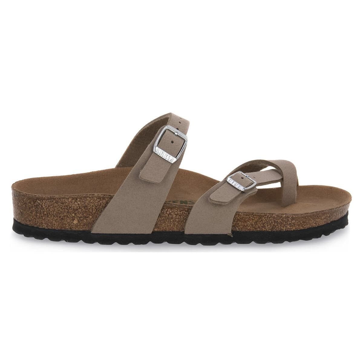 Σαγιονάρες BIRKENSTOCK MAYARI GREY TAUPE CALZ N