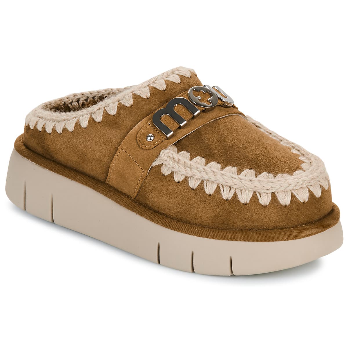 Mules Mou BOUNCE CLOG METAL LOGO